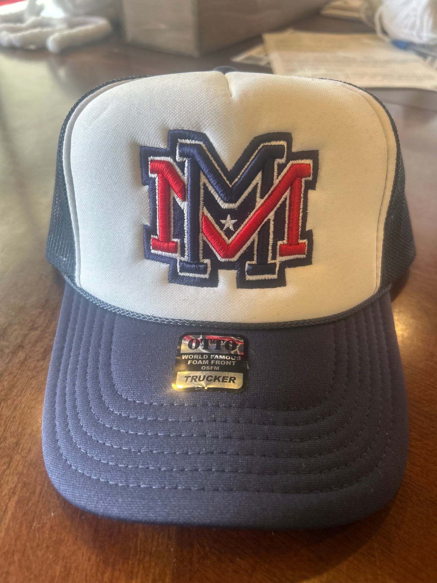Memorial Mavs Mesh back 3D EMBROIDERY TRUCKER