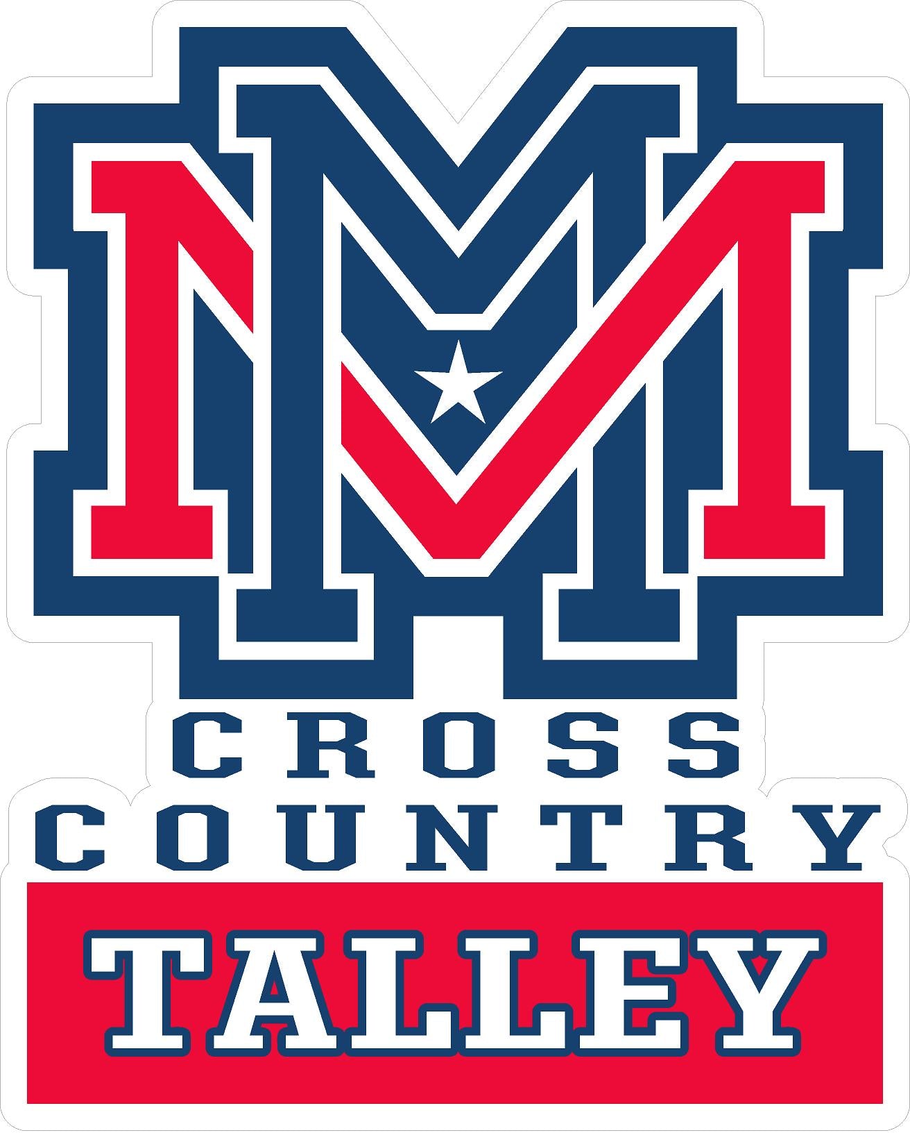 Memorial Cross Country decals