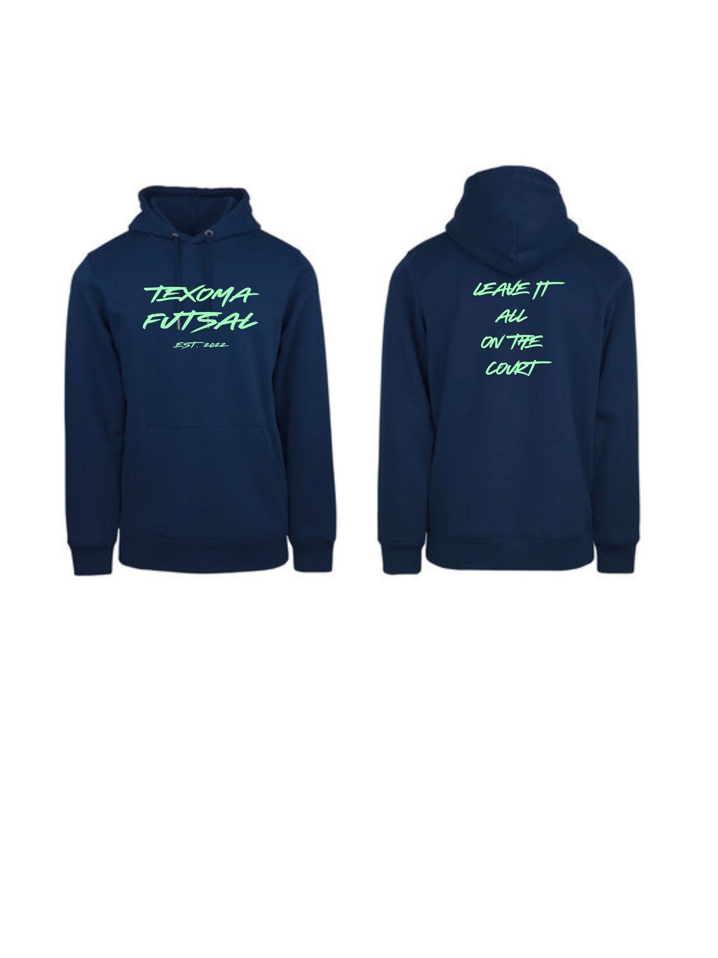 TEXOMA FUTSAL BELLA CANVAS HOODIE