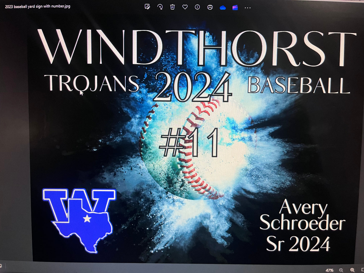 Windthorst yard signs
