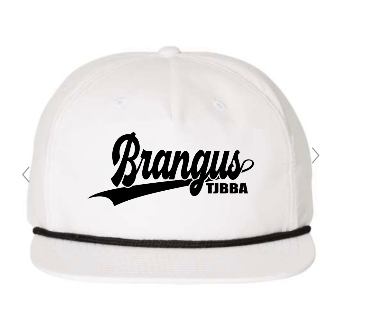 Brangus Retro Rope Hat Embroidery
