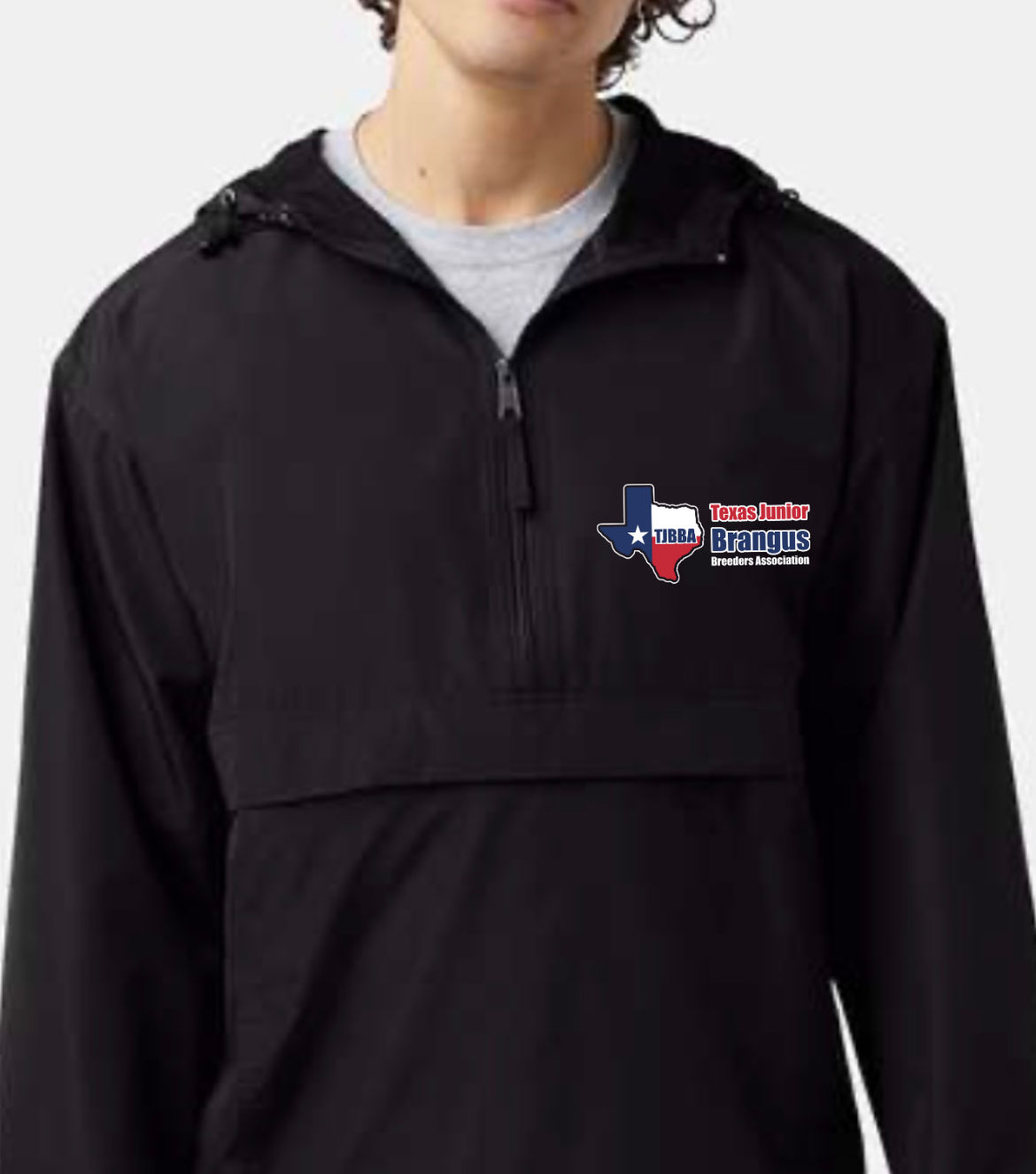 Brangus Packable Jacket with embroidery TJBBA Logo