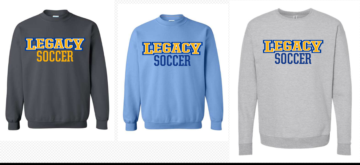 LEGACY SOCCER CREW NECKS