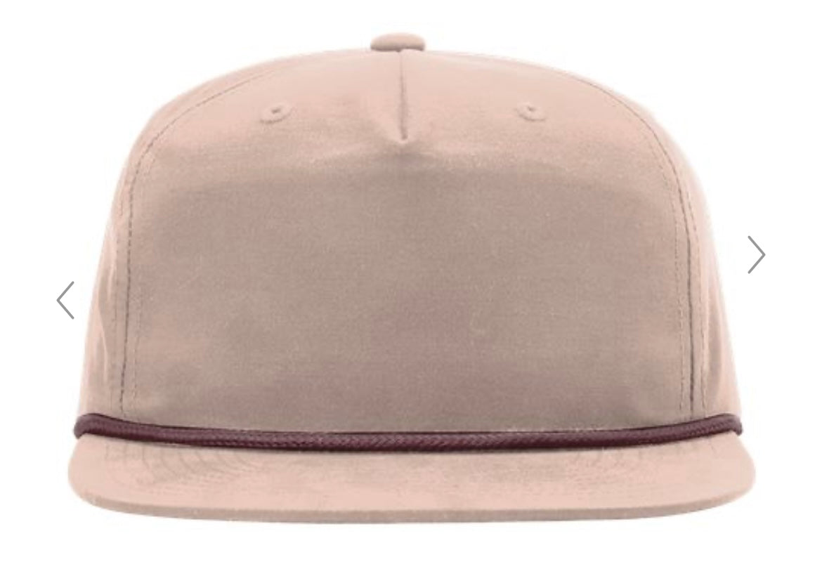 Brangus Retro Rope Hat Embroidery