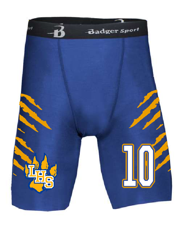 Legacy Leopards Compressions Shorts
