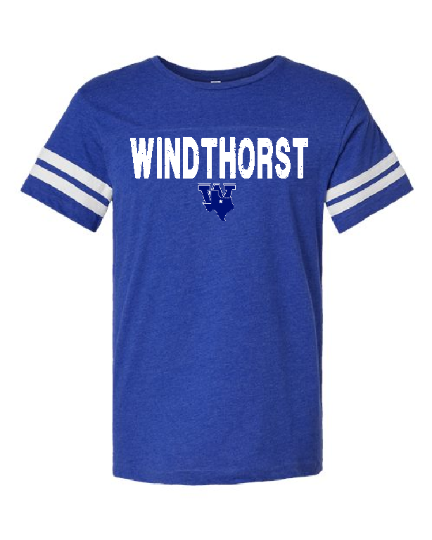 Windthorst Retro stripe sleeve shirt