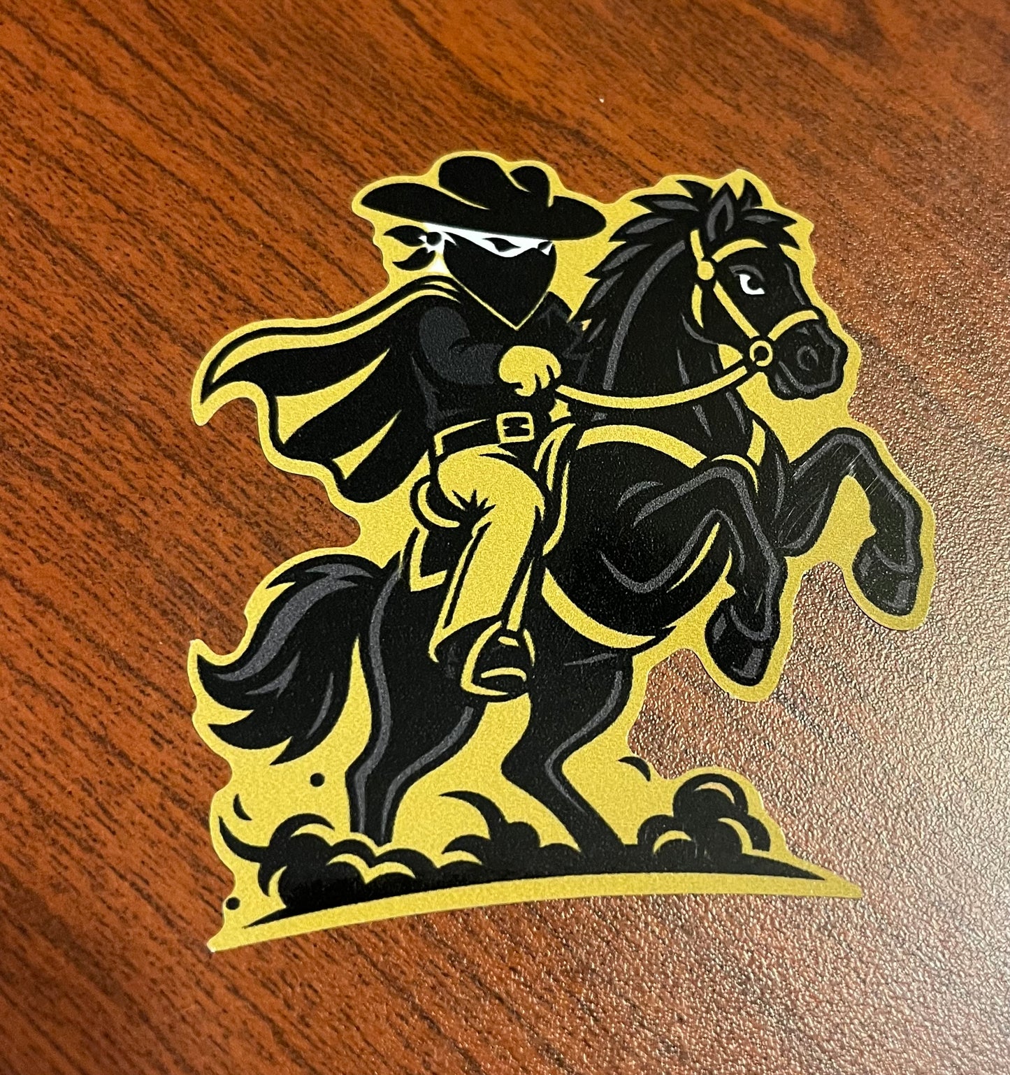RAIDERS MASKED RIDER MASCOT 3" DECAL