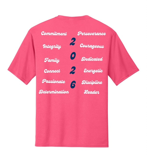LADY MAVS PRACTICE SHIRT (SENIOR 2026 DESIGN)