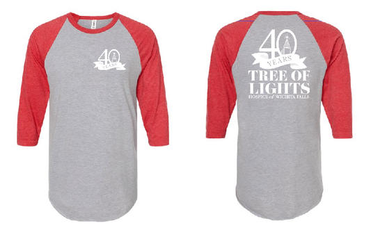 HOSPICE STAFF RAGLAN T SHIRTS