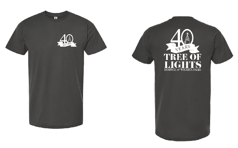 HOSPICE STAFF TREE OF LIGHTS SOFT STYLE T-SHIRTS
