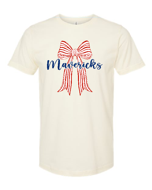 MEMORIAL CHEER MAVERICKS BOW