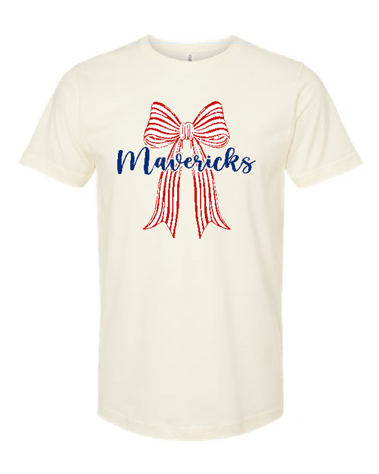 MEMORIAL CHEER MAVERICKS BOW