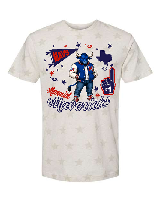 MAVERICK VOLLEYBALL PENNANT BULL