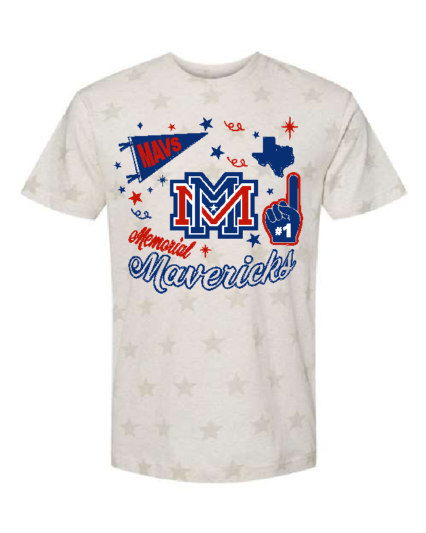 MAVERICK VOLLEYBALL PENNANT BULL/ TWISTED M