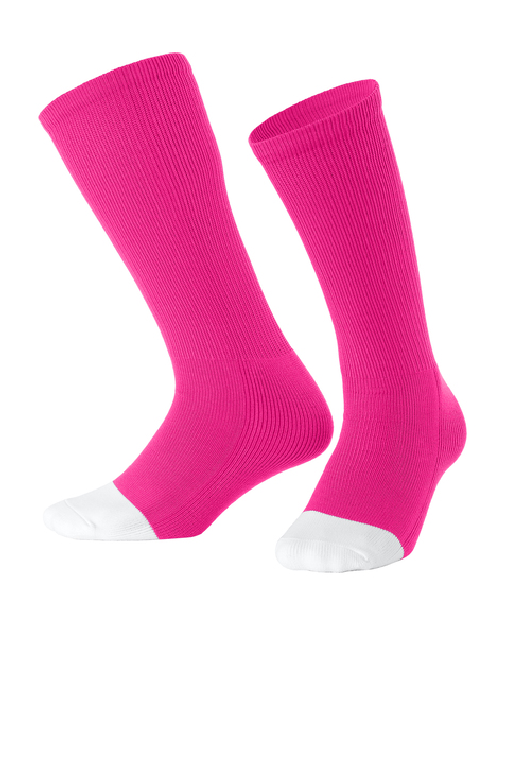 FALLS TOWN NEON PINK SOCKS