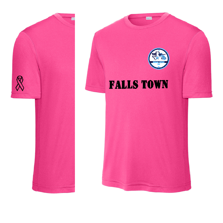 FALLS TOWN NEON PINK JERSEY