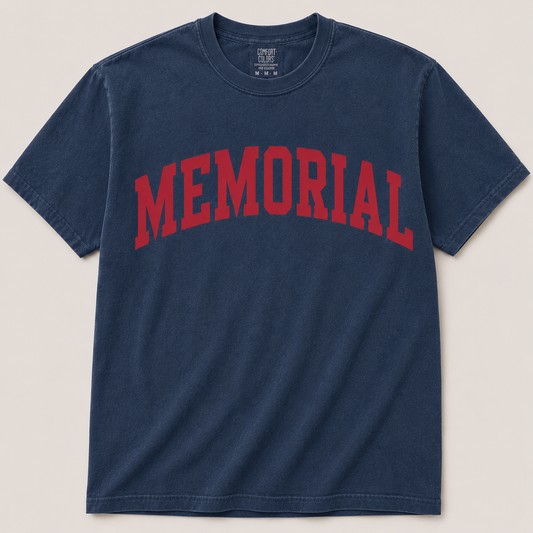 COMFORT COLORS- SIMPLE MEMORIAL TSHIRT (THEATRICAL MERCH)